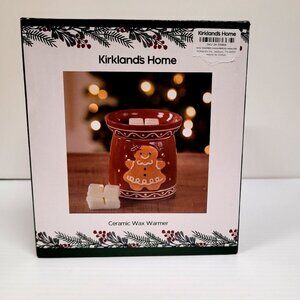 Ceramic Gingerbread Girl Wax Warmer Kirkland's Home Christmas Collection Bulb